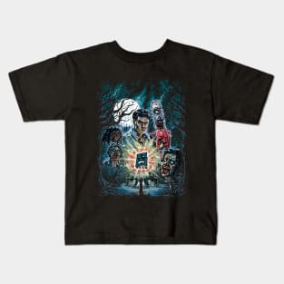 Evil Night In The Wood Kids T-Shirt